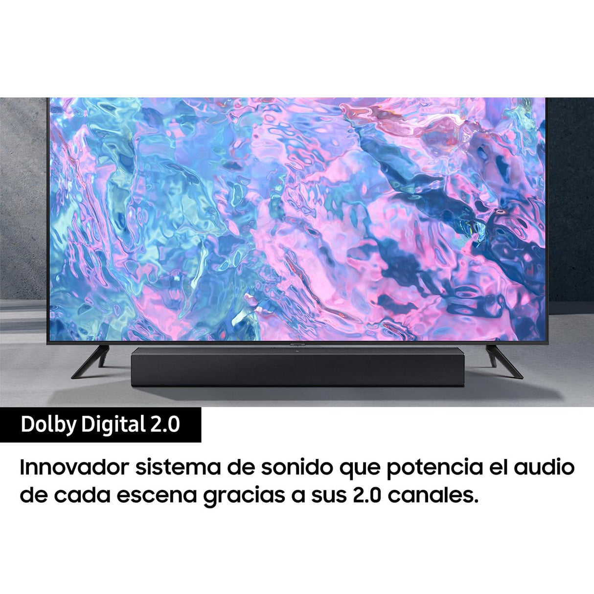Samsung Barra de Sonido HW-C400/ZF - Subwoofer Integrado, Surround Sound Expansion (SSE), Conexión a TV por Bluetooth, One Remote Control y Modo Noche