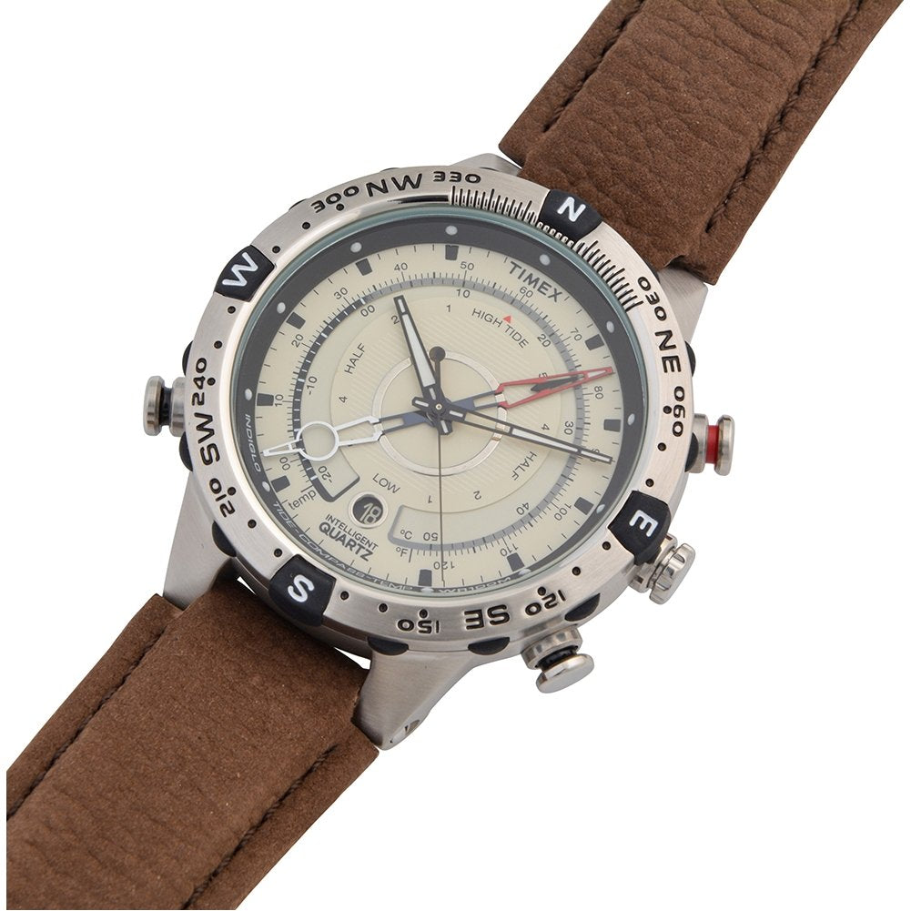 Timex Intelligent Quartz Tide-Temp-Compass - Reloj de 45mm para hombre T2N721