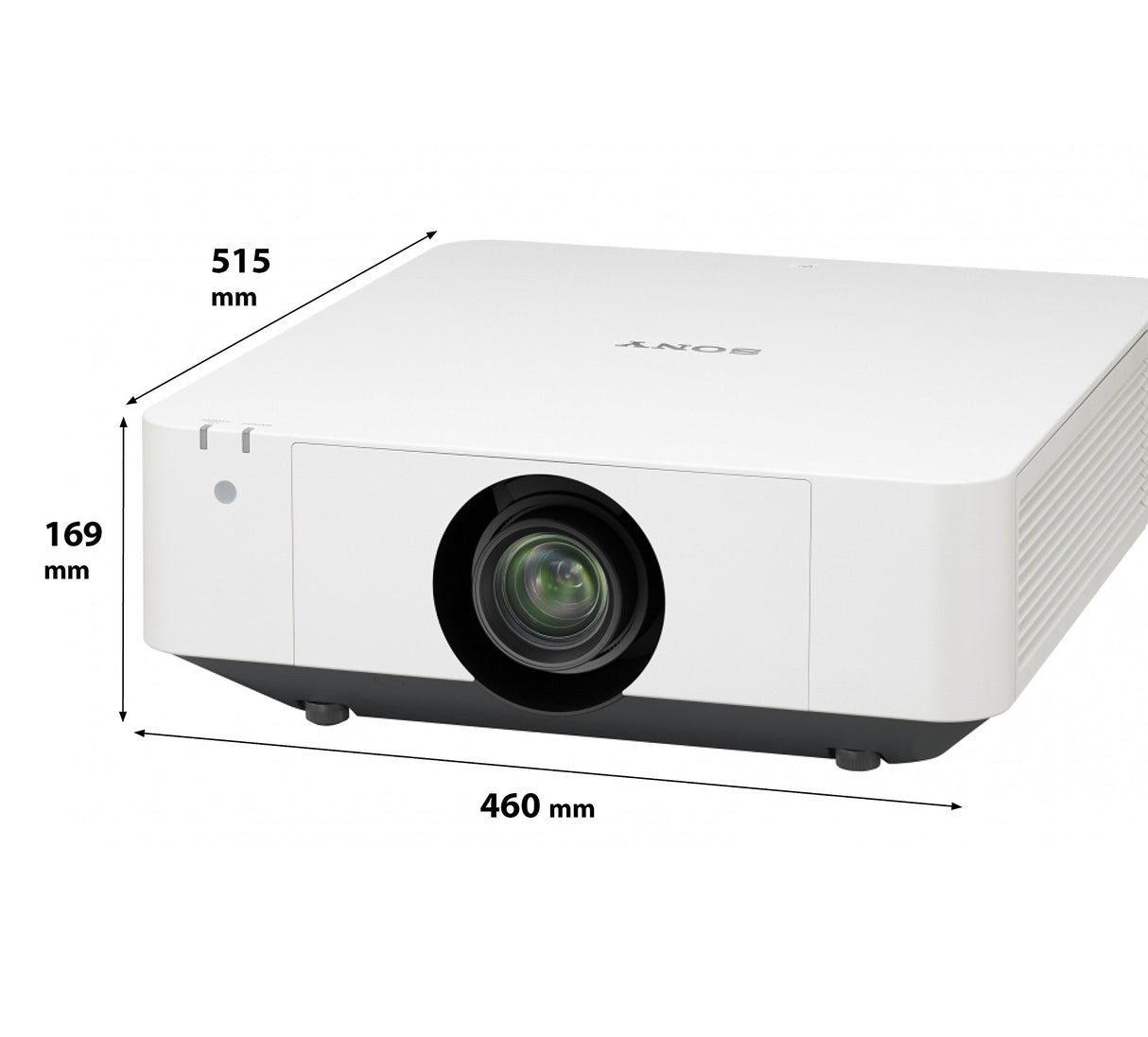 Sony VPL-FHZ60 video - Proyector (5000 lúmenes ANSI, 3LCD, WUXGA (1920x1200), 10000:1, 16:10, 1016 - 15240 mm (40 - 600"))