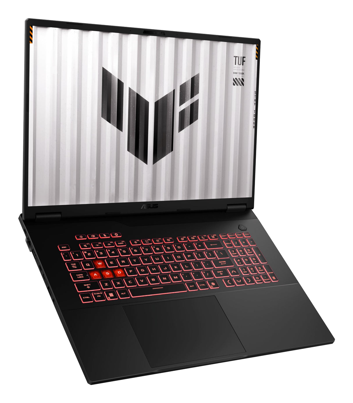 ASUS TUF Gaming A18 FA808UP-S8113 - Ordenador Portátil Gaming de 18" WUXGA 144Hz (AMD Ryzen 7 260, 16GB RAM, 1TB SSD, NVIDIA RTX 5070 8GB, Sin Sistema Operativo) Gris Jager - Teclado QWERTY español