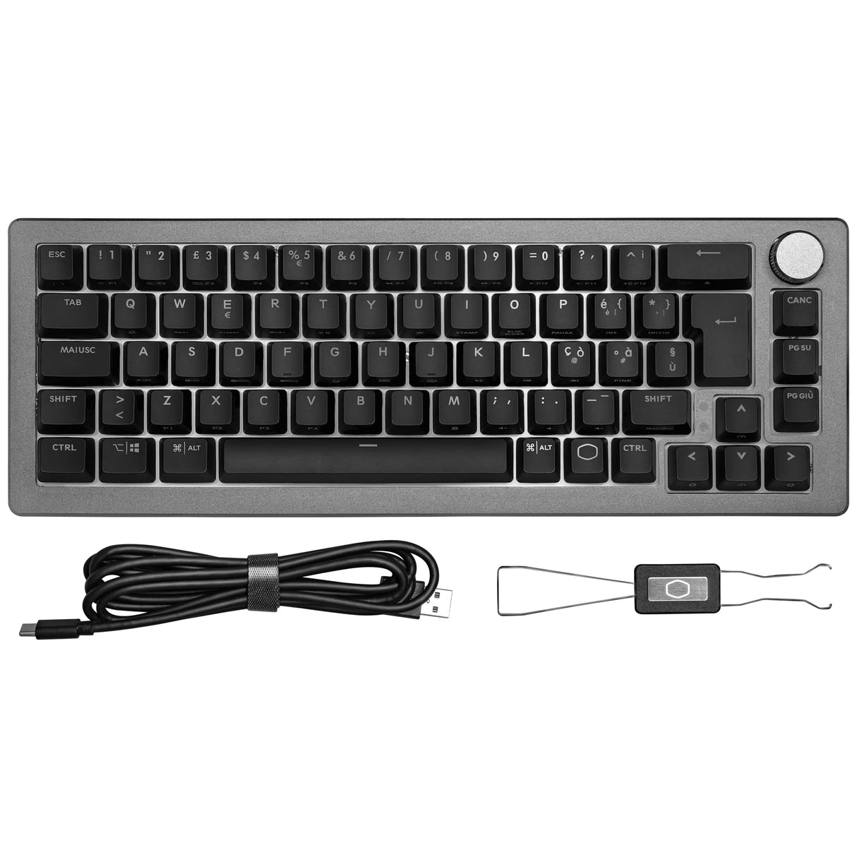 Cooler Master CK720 Teclado mecánico para Juegos, interruptores Red Kailh, QWERTY - IT