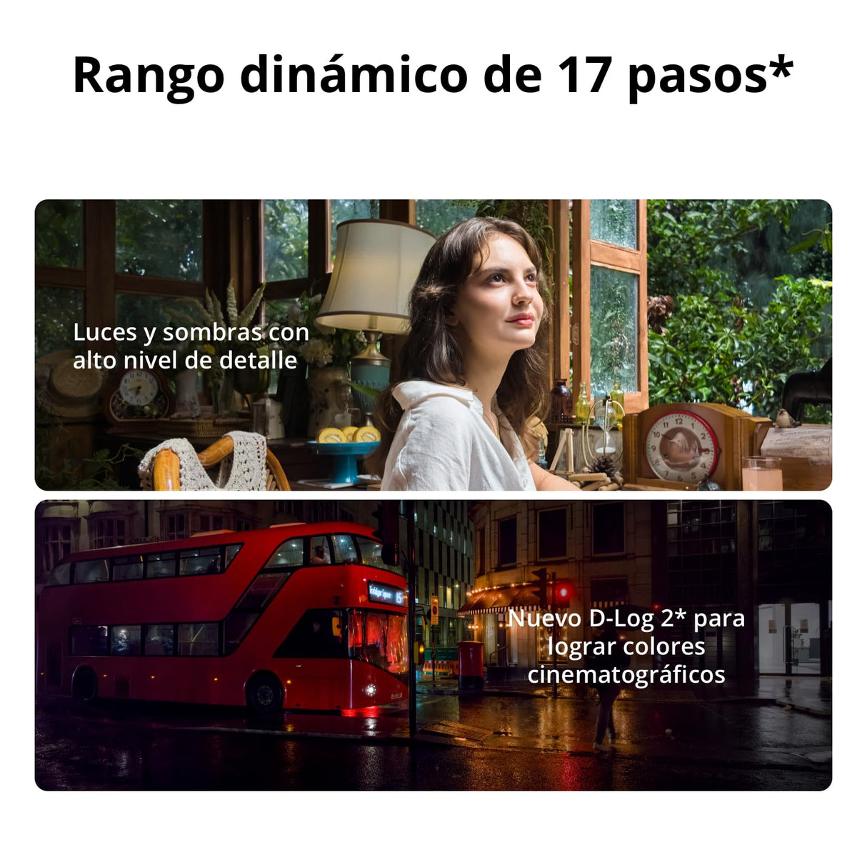 DJI Pack para Vlogs Osmo Pocket 4P, cámara Dos Objetivos, Tomas de Cine 4K