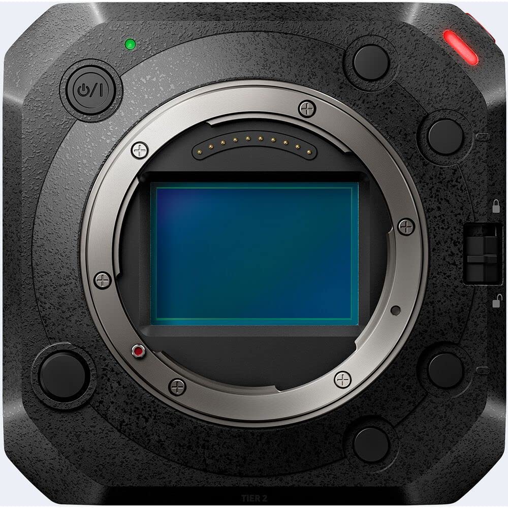 Panasonic Lumix DC-BS1HE Cámara Box (Montura L, Sensor de Formato Completo de 24 MP, transmisión en Vivo, producción de películas, utilizable con Drones) Negro