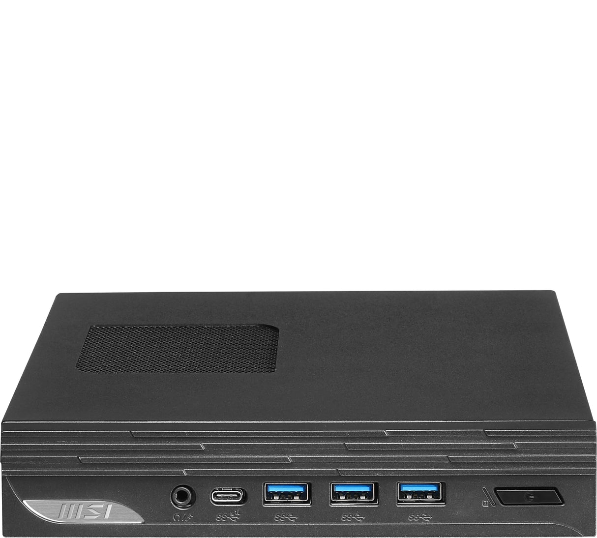 MSI Pro DP10 13M-054EU - Mini PC (Intel i3-1315U, Intel Iris Xe Graphics, 8GB, 256 SSD, Windows 11 Pro, 1.1 litros, Wi-Fi 6) Negro