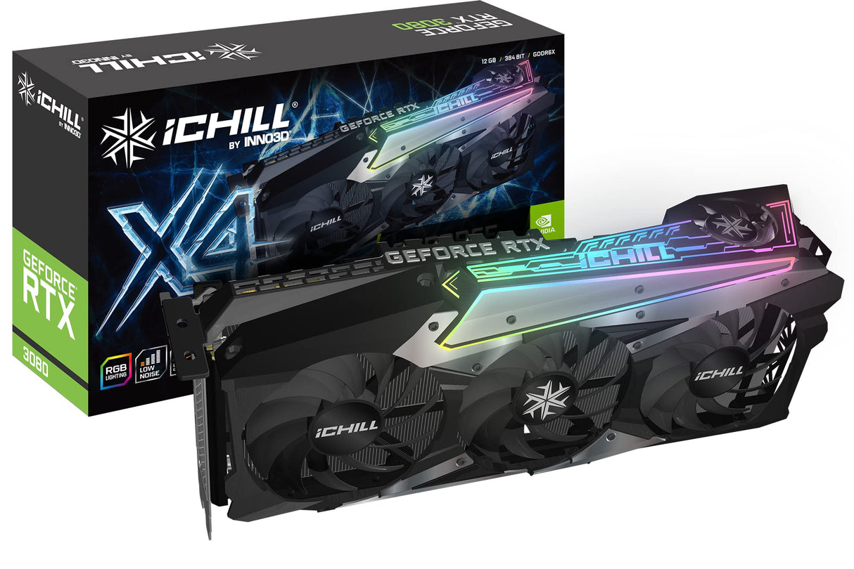 Inno3D RTX3080 iChill X4 LHR 12GB GDDR6X HDMI 3xDP C30804-126XX-1810VA36H