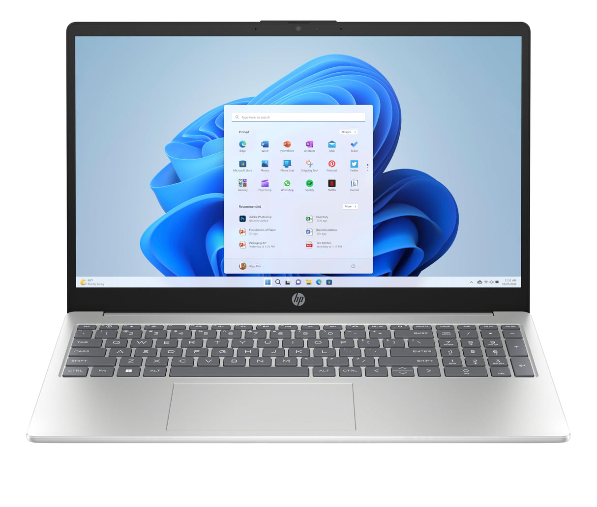 HP 15-fc0076nd 15.6" AMD Ryzen 7 1920 x 1080 Pixeles 16GB 512GB SSD