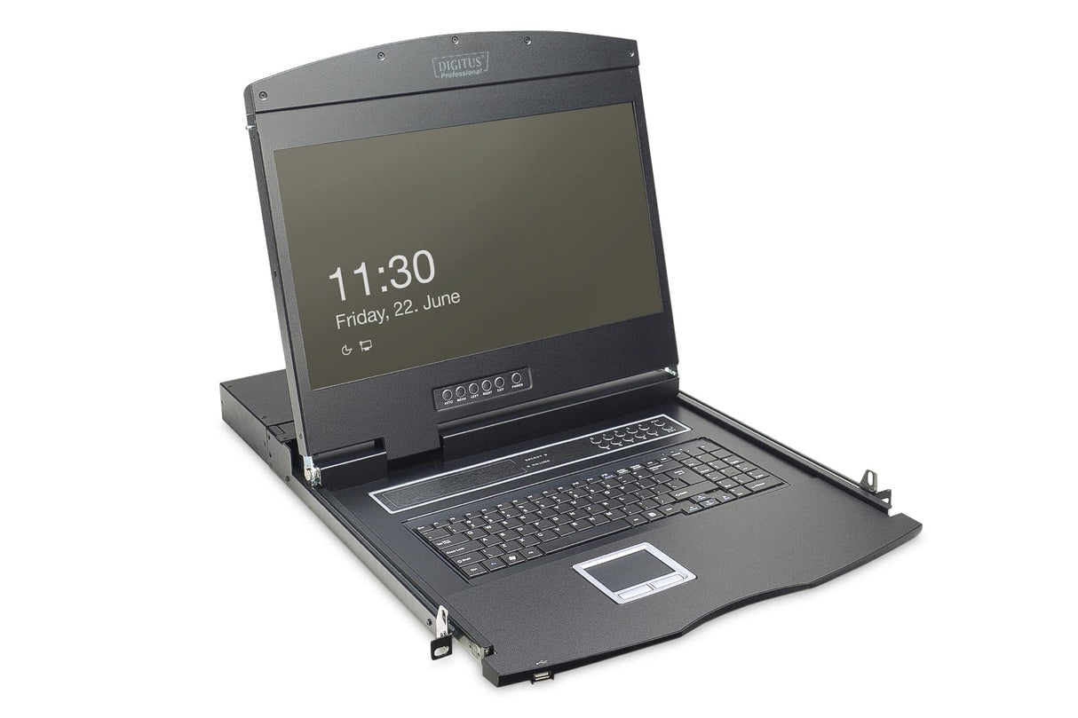 Digitus DS-72211 - Consola de rack (48,3 cm (19"), 1366 x 768 Pixeles, 1000:1, TFT, 16,78 millones de colores, Italiano)
