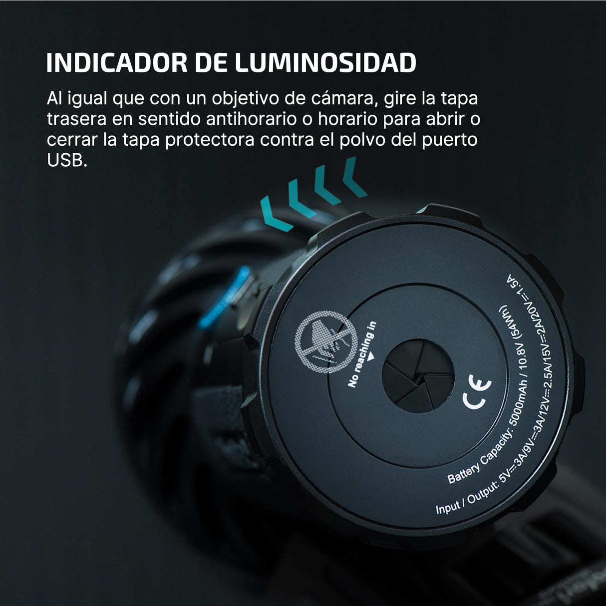 OLIGHT X7R Marauder 2 LED Linterna Táctica Recargable Linterna Eléctrica USB-C Alta Potencia 14000 Lúmenes Impermeable IPX8 Negro