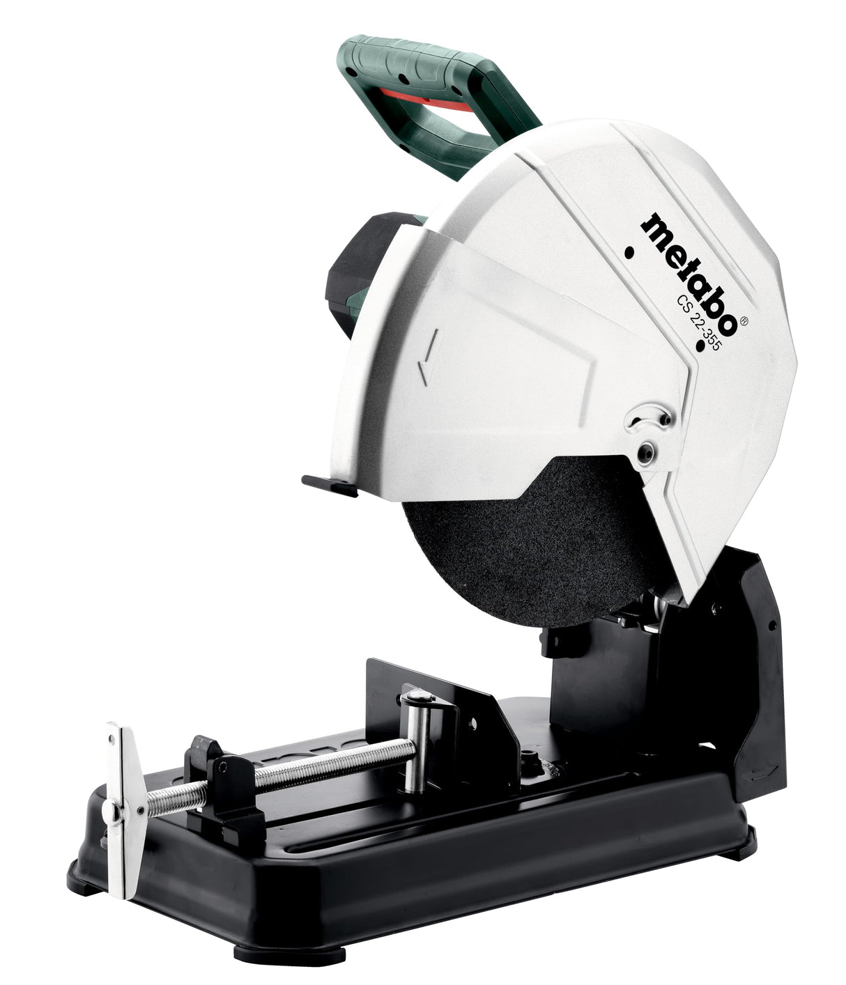 Metabo tronzadora metal CS 22-355 potente y versátil para cortar perfiles, tubos, varillas de acero y metales no ferrosos, cable 4m
