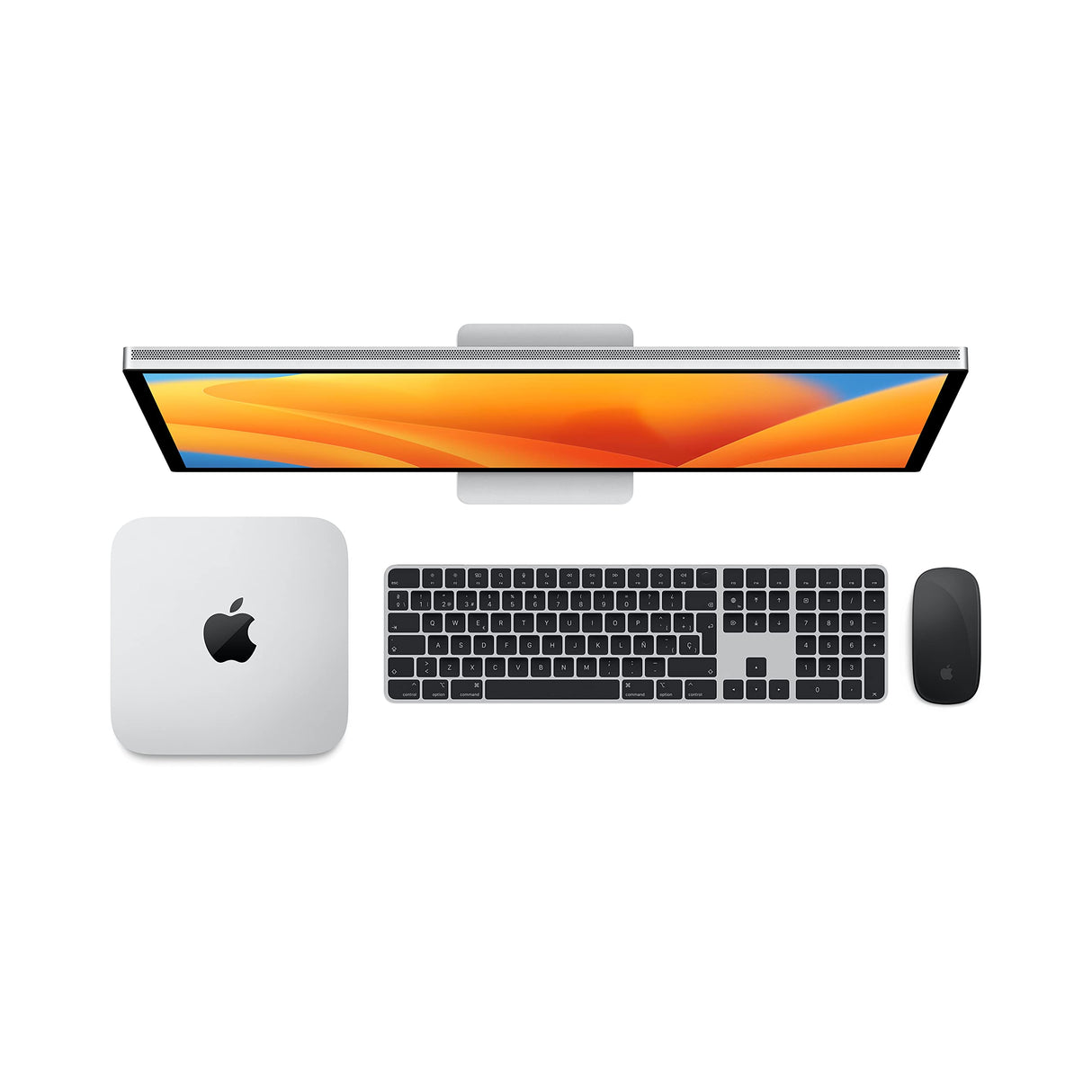 Apple Ordenador de Mesa Mac Mini (2023) con Chip M2, 8 GB de RAM, 512 GB de Almacenamiento SSD y Gigabit Ethernet. Compatibilidad con el iPhone y el iPad