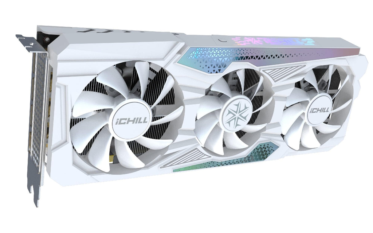 Inno 3D GEFORCE RTX 4060 Ti 8GB ICHILL X3 White C406T3-08D6X-17113280 Flagship Model Graphics Board VRAM 8GB
