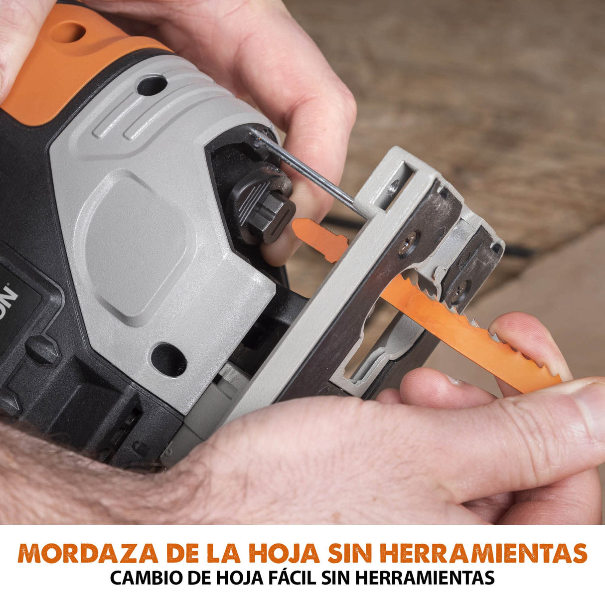 Evolution Cordless R90JGS-Li Sierra de vaivén 18v Li-Ion EXT Inc Hojas de varios materiales