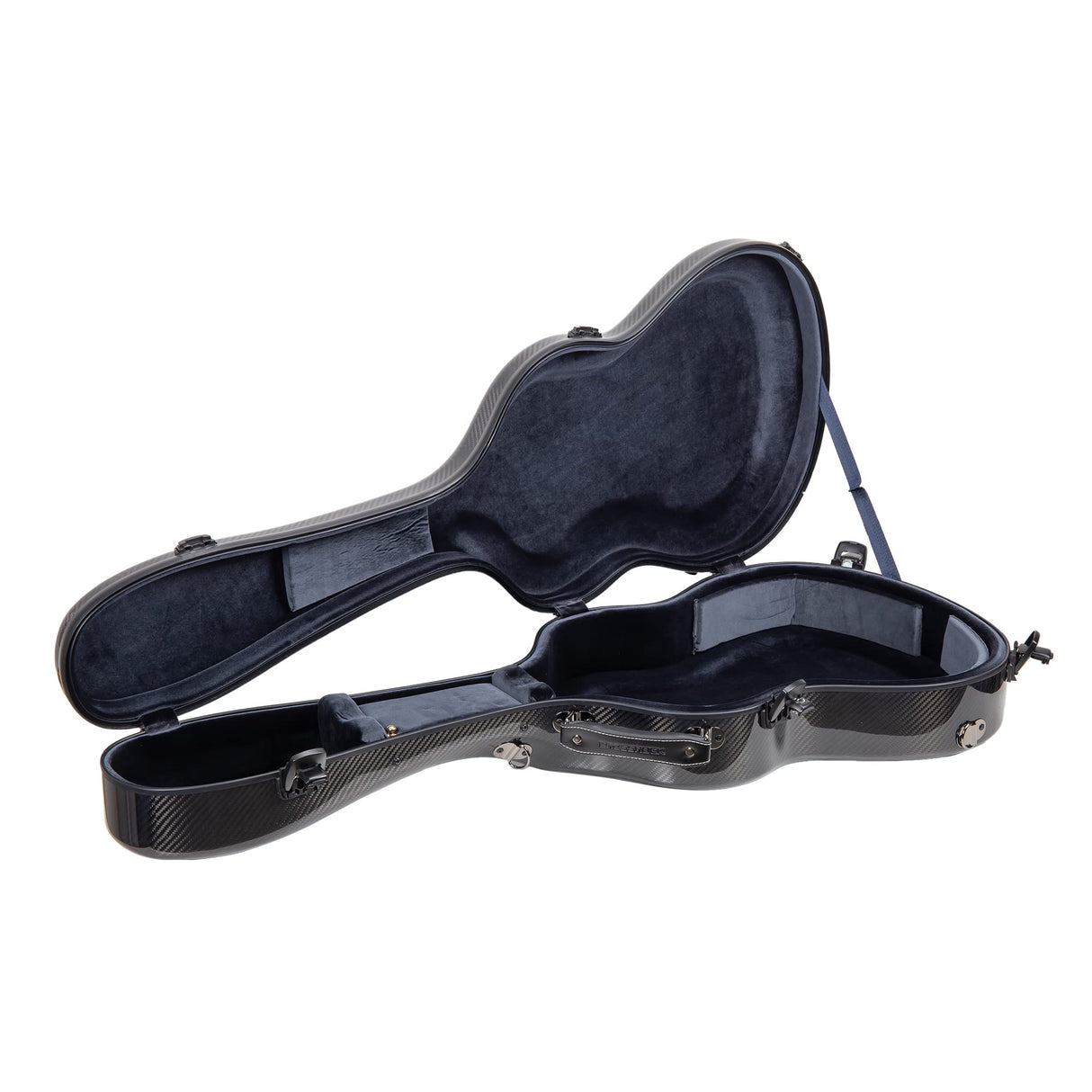 Crossrock Air 4/4 - Funda rígida para guitarra de concierto (100% fibra de carbono, con mochila y funda protectora), Negro, Clásico
