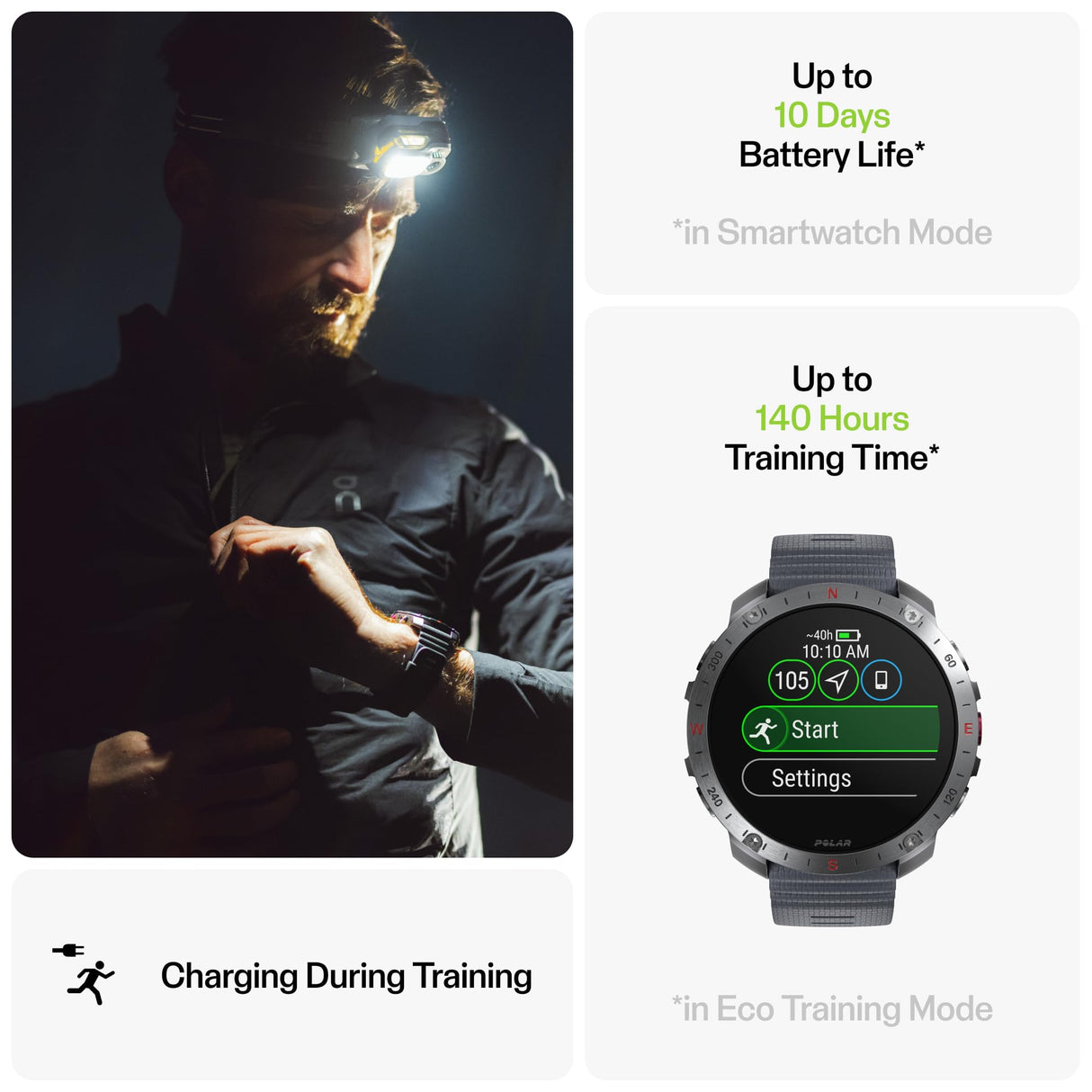 Polar Grit X2 Pro Outdoor Multisport Watch Premium: un smartwatch Robusto con GPS, Funciones de navegación avanzadas, Registro de Actividad, tecnología de biosensores y Entrenamiento con FC, Greige