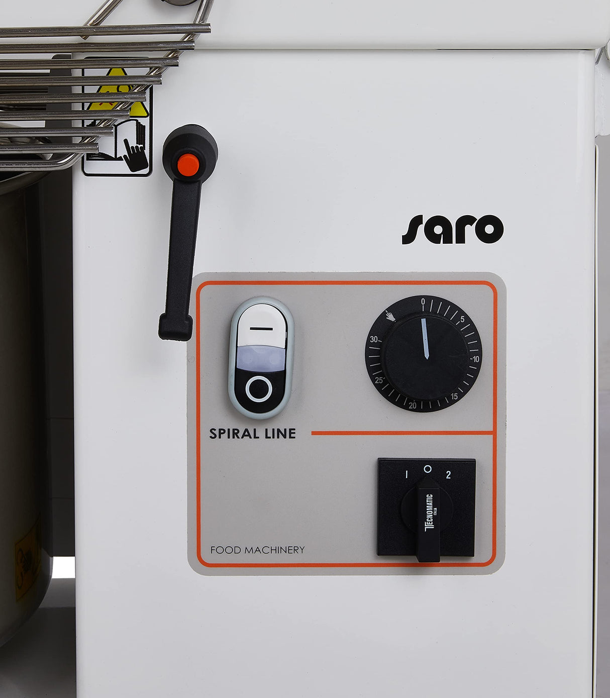 Saro RTF 50TR - Amasadora con gancho en espiral