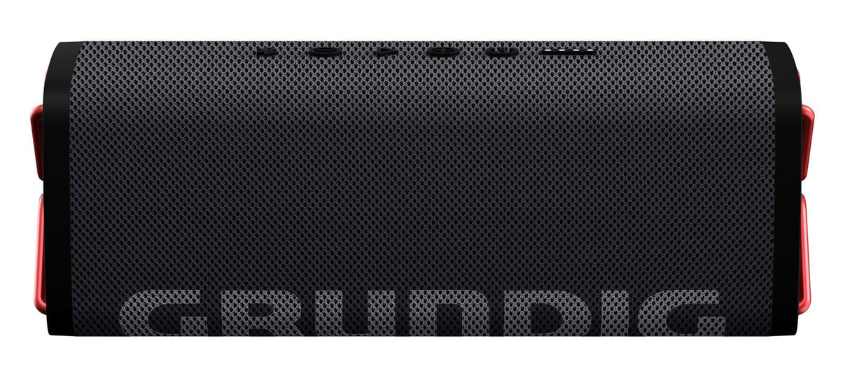 Grundig GBT Club Black - Altavoz Bluetooth, Soundbox, Bass, 20 W RMS de Potencia de Salida Total, Alcance de hasta 20 Metros, más de 20 Horas de duración de la batería, función de Banco de energía,