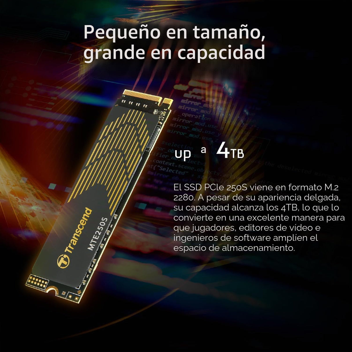 Transcend 2TB M.2 2280 PCIe Gen4x4 NVMe 3D TLC