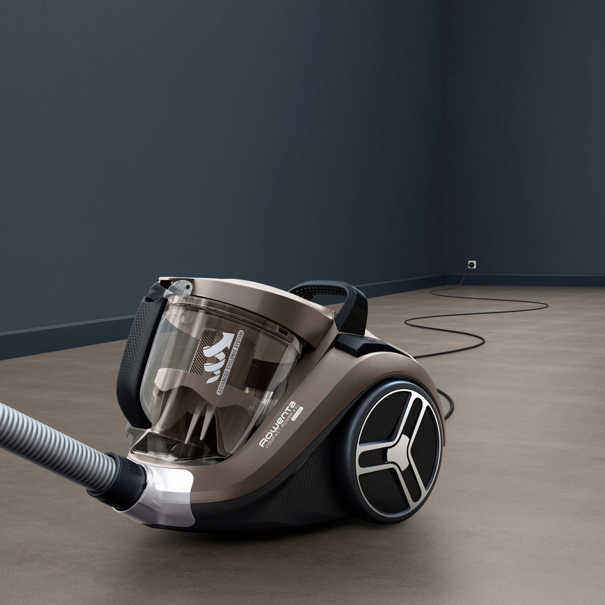 Rowenta RO4B30 Compact Power XXL Aspiradora sin Bolsa, Chrom