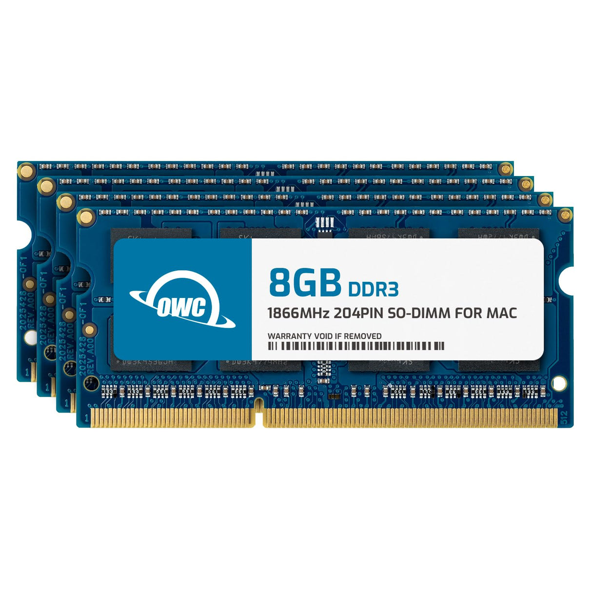 OWC 32 GB (4 x 8 GB) 1867 MHz DDR3 SO-DIMM PC3-14900 Actualización de Memoria CL11 de 204 Pines, (1867DDR3S32S)