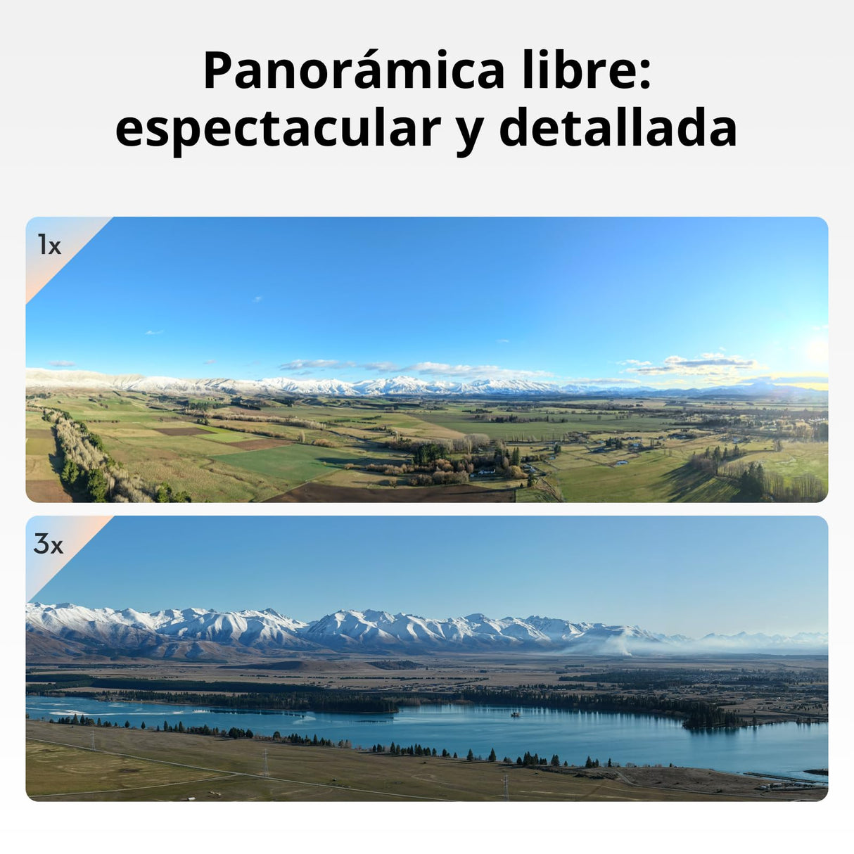 Pack DJI Air 3S Vuela Más (control remoto con pantalla RC 2), dron con gran angular con CMOS 1" y telecámara media, 4K/60 fps, detección de obstáculos omnidireccional y 3 baterías para volar más