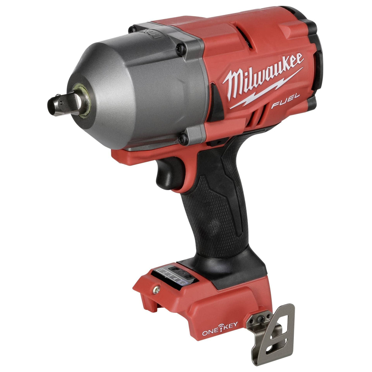 Milwaukee Atornillador de impacto inalámbrico M18 ONEFHIWF12-0X 18 V sin batería ni cargador, Rojo