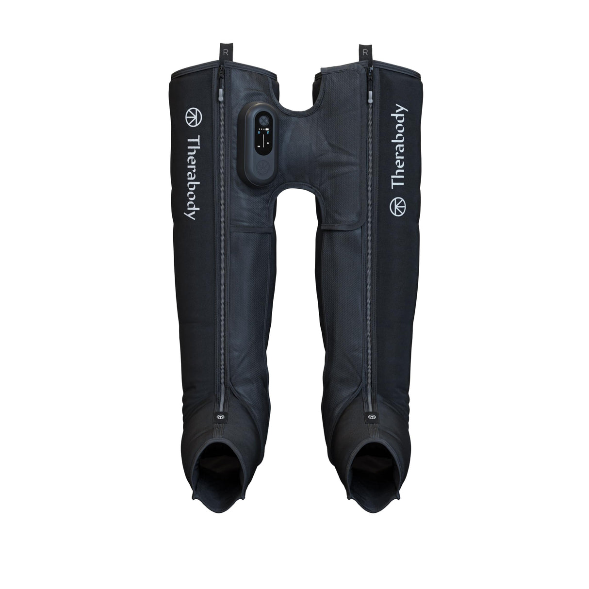 Therabody JetBoots Prime - Botas de compresión inalámbricas ultra portátiles para una fácil recuperación muscular de las piernas, manga de compresión para pantorrillas, piernas y muslos con