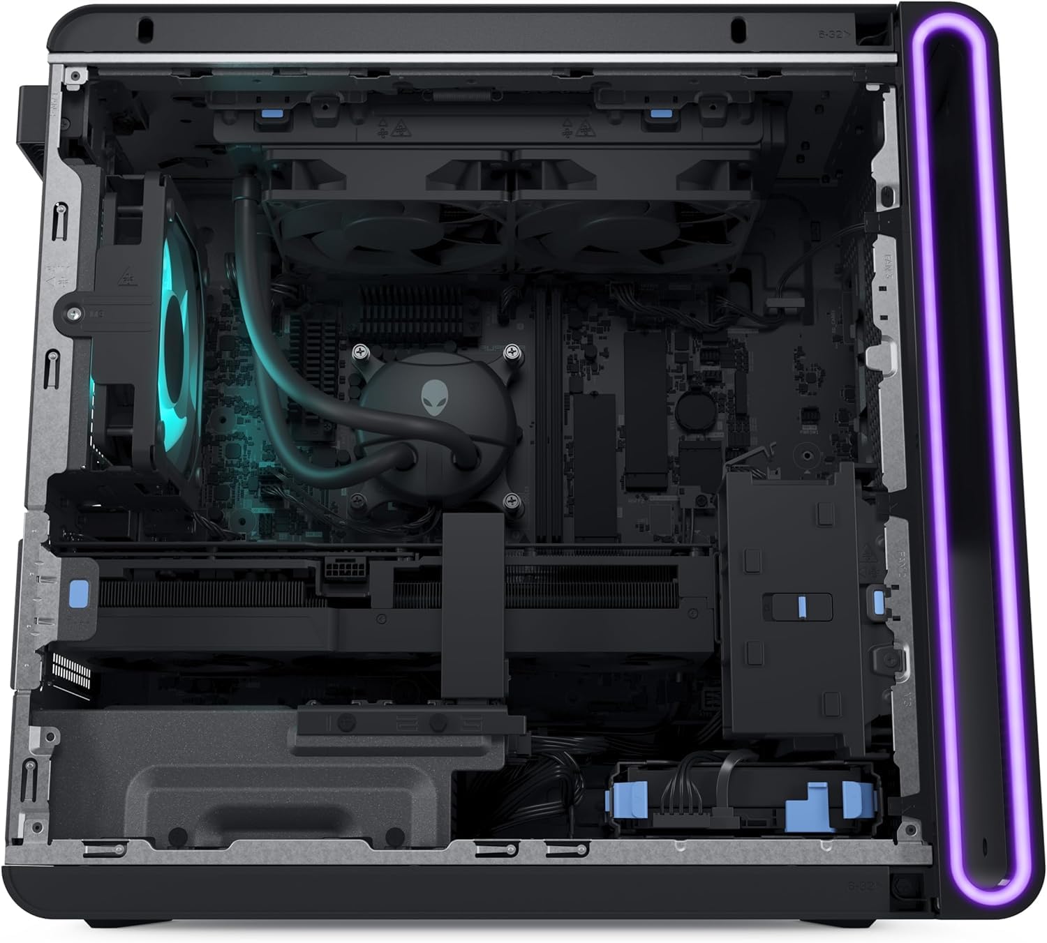 Alienware Aurora R16 Gaming Desktop | 13th Gen Intel Core i7 | 16, 2x8, DDR5 | 5600MHz | Intel Wi-Fi 6E | 512GB SSD | NVIDIA GeForce RTX 4060 | Basalt Black