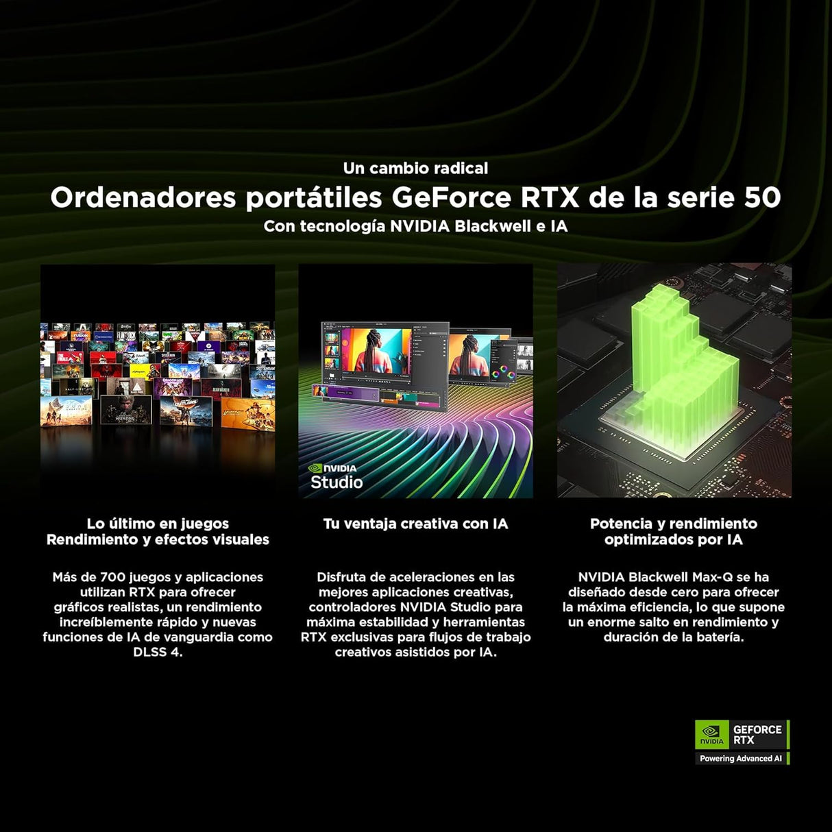 HP OMEN - Ordenador portátil Gaming 16" 2.5K WQXGA (AMD Ryzen AI 7 350, 32GB RAM, 1TB SSD, NVIDIA RTX 5060, FreeDos) Teclado QWERTY Español - Negro