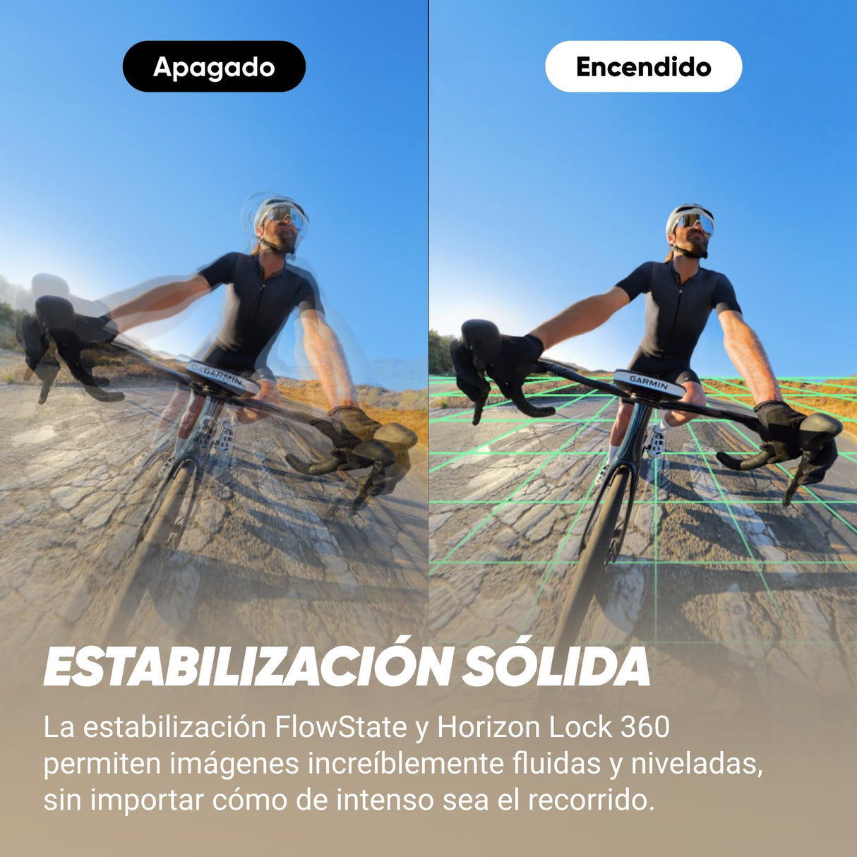 Insta360 X4 Paquete de Ciclismo en Carretera (Independiente) - Cámara de acción Impermeable 8K 360, Vídeo 4K Gran Angular, Efecto Selfie Stick Invisible, Protectores de Lente Extraíbles