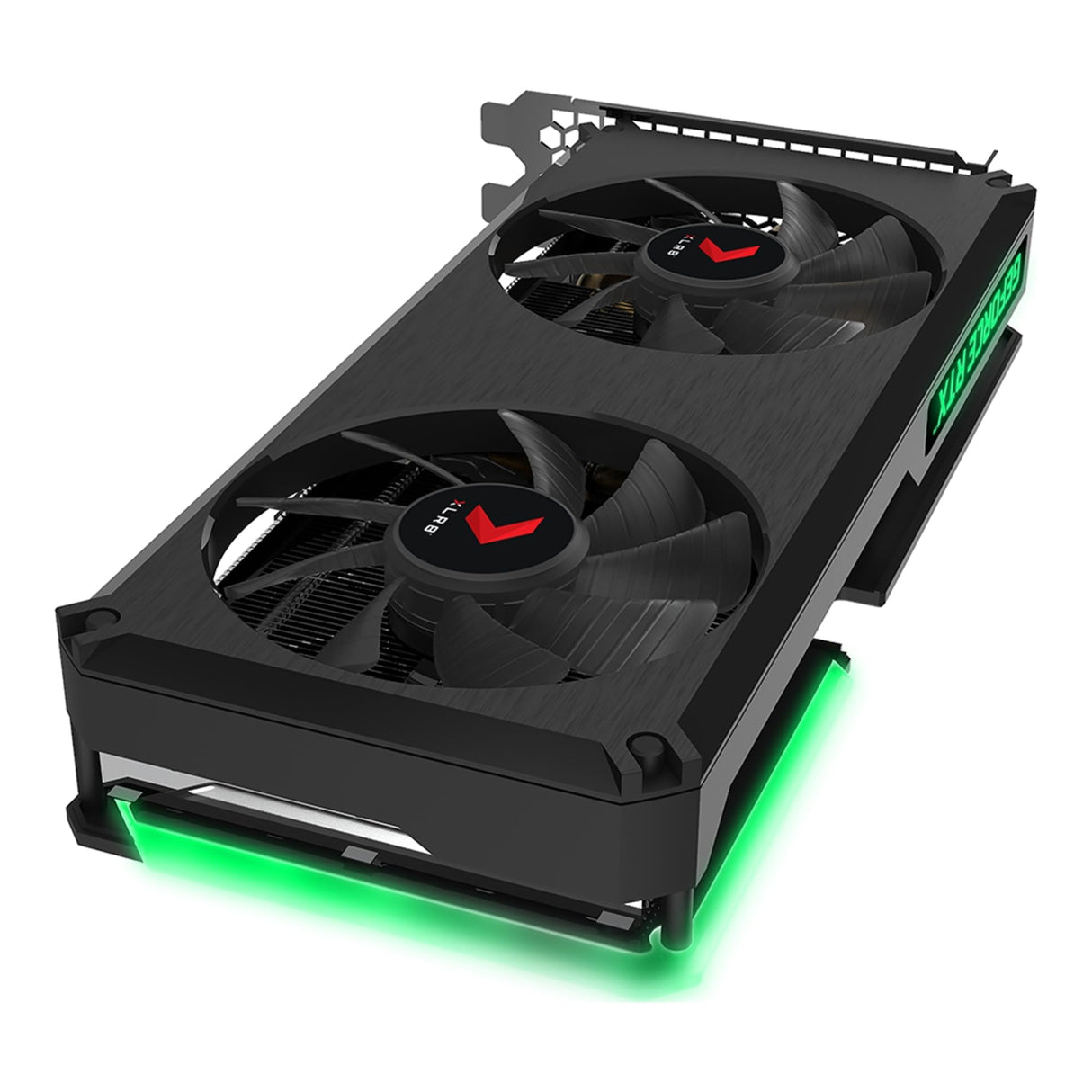 PNY Tarjeta gráfica GeForce RTX™ 3060 Ti 8GB XLR8 Gaming Revel Epic-X RGB™ Dual Fan LHR