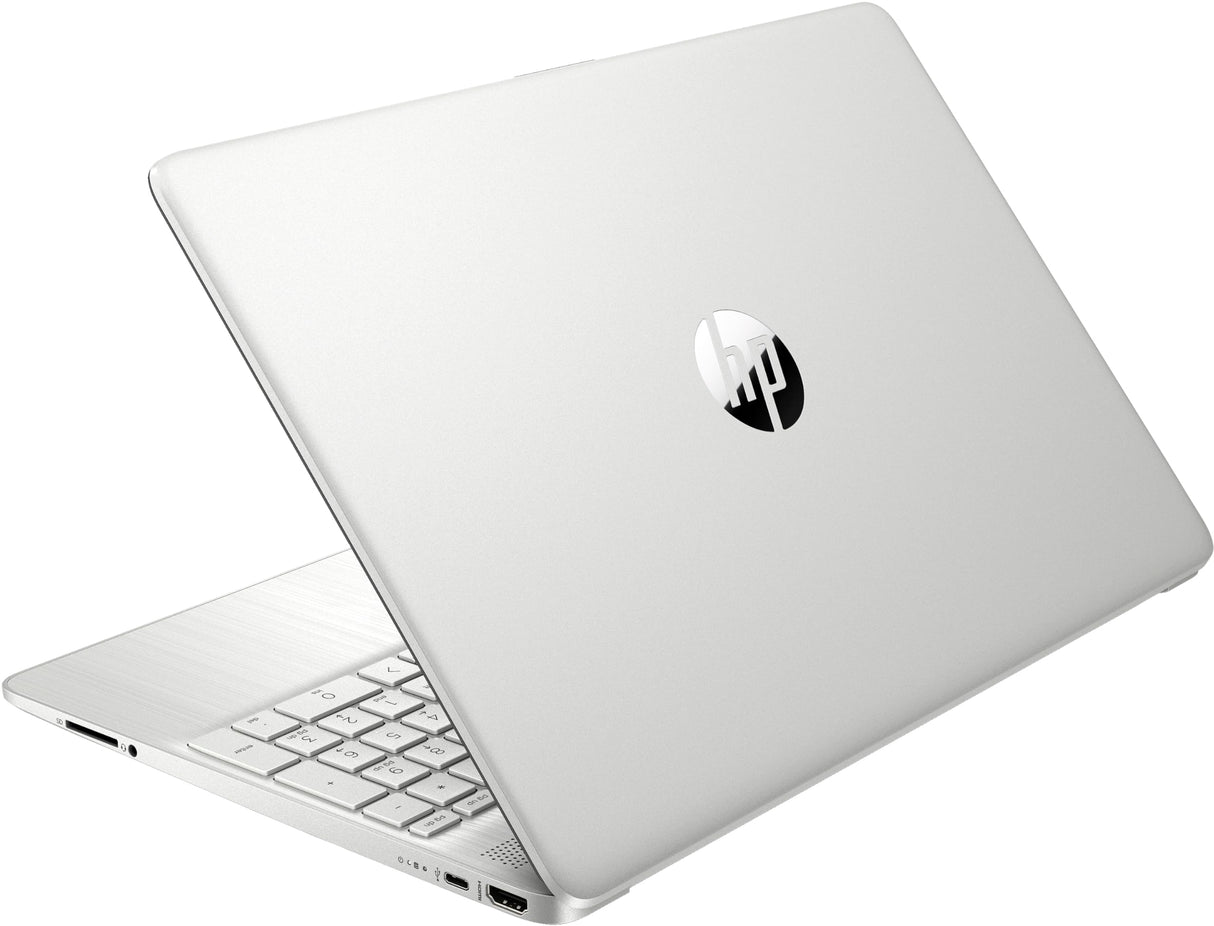 HP 15s-fq5083ns - Ordenador portátil de 15.6" Full HD (Intel Core i5-1235U, 16GB RAM, 512GB SSD, Intel Iris Xe Graphics, Sin Sistema Operativo) Plata - Teclado QWERTY Español