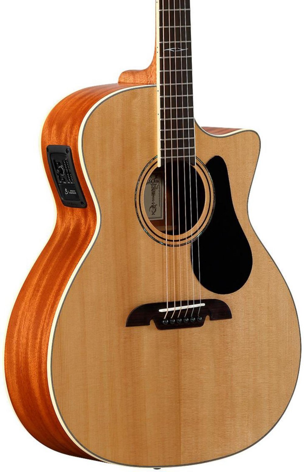 Alvarez 311047 ag60ce Grand Auditorium Electric/Cutaway Guitarra