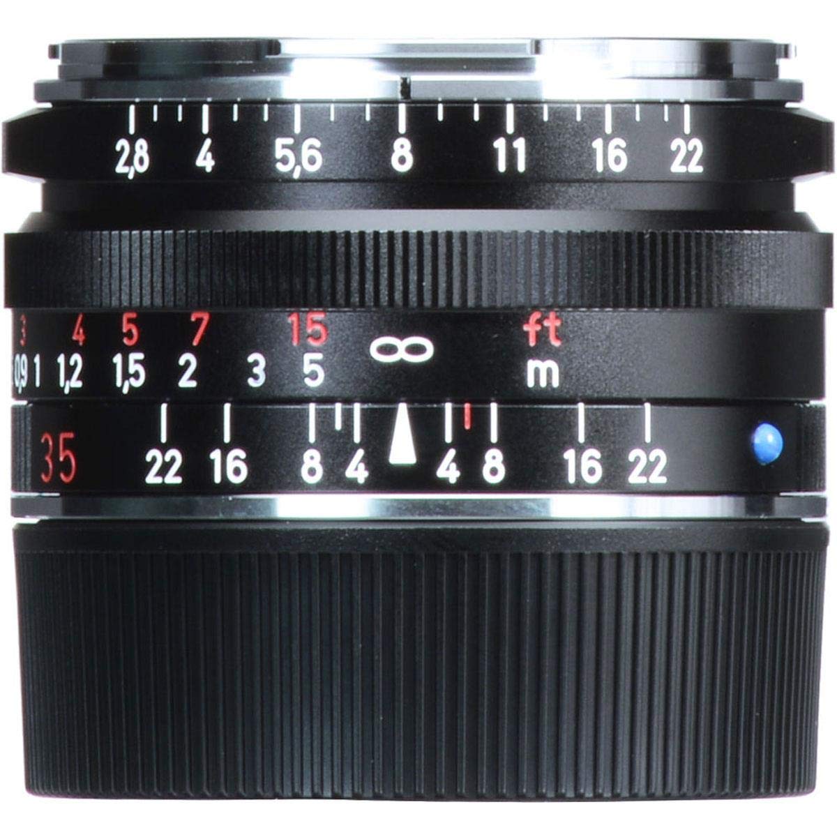 ZEISS Ikon C Biogon T* ZM 2.8/35 Lente de cámara Gran Angular para cámaras Leica M-Mount, Color Negro