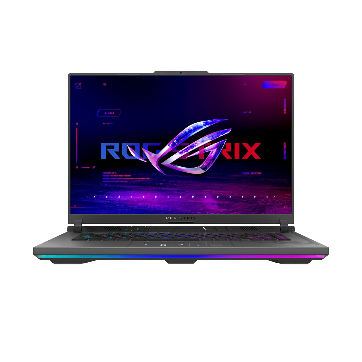 ASUS ROG Strix G16 G614JIR-N4004 - Ordenador Portátil Gaming de 16" Quad HD+ 240Hz (Core i9-14900HX, 32GB RAM, 1TB SSD, RTX 4070 8GB, Sin OS) Verde Voltio - Teclado QWERTY español