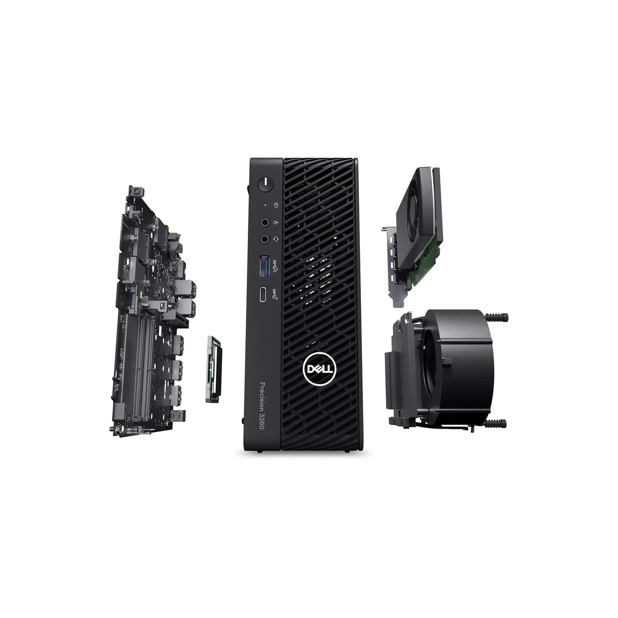 Dell PC de Sobremesa Preci 3260 Intel Core i7-13700 16 GB RAM 512 GB NVIDIA Quadro T1000