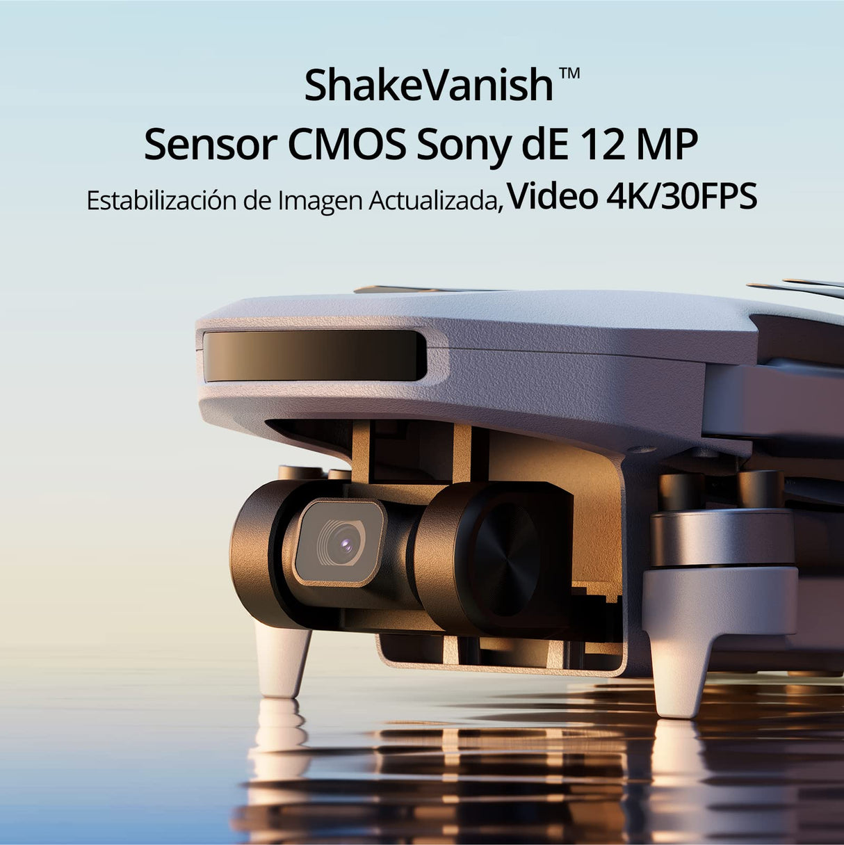 Potensic ATOM SE Combo GPS Drone con Cรกmara 4K, 62 Mins de Vuelo, Menos de 249g, EIS, Max 4KM Transmisiรณn, Velocidad Max 16m/s, Tecnologรญa ShakeVanish, FPV con Auto-Retorno para Adulto, C0
