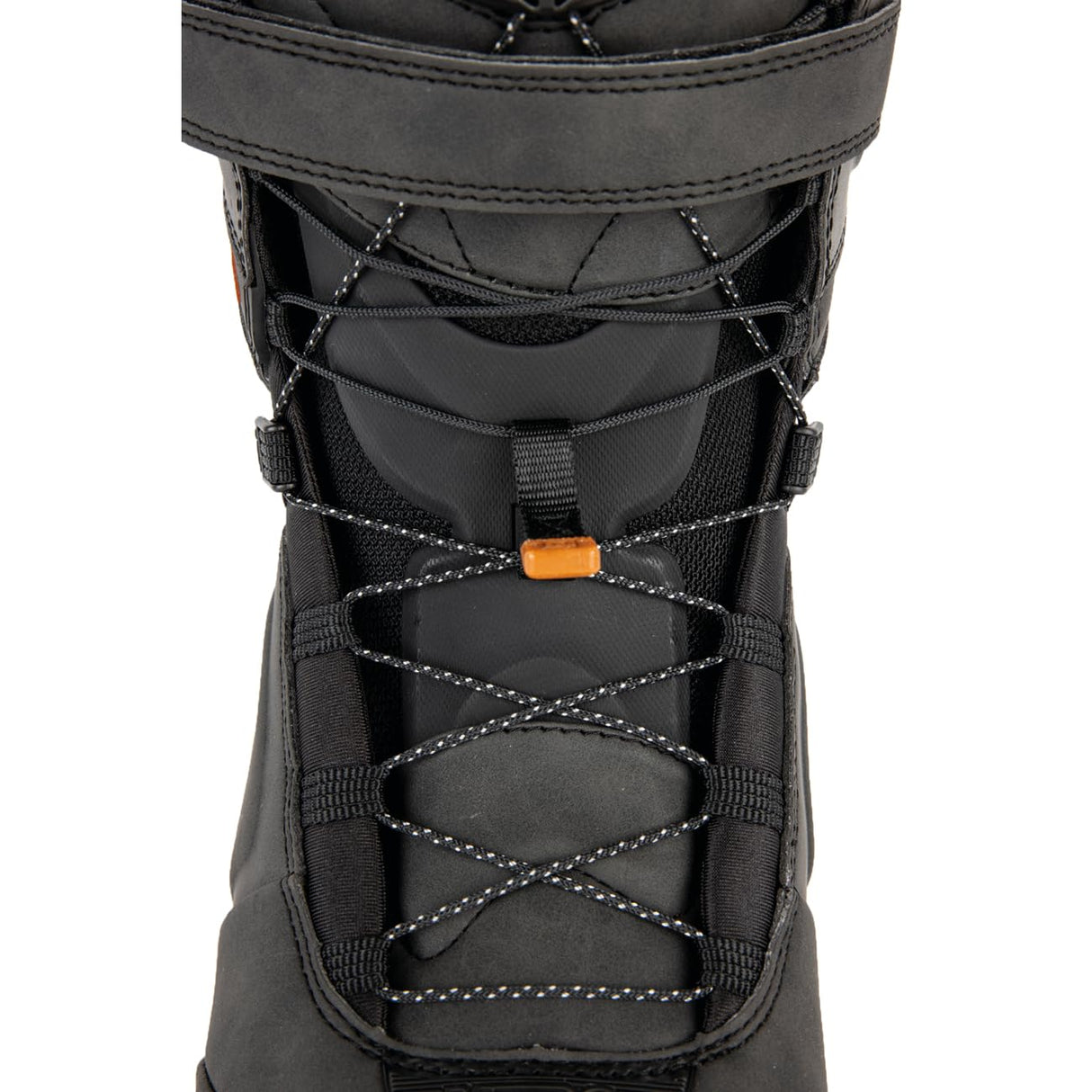 Nitro Snowboard Team Pro TLS '24 Marcus Kleveland All Mountain Freestyle-Sistema de Cordones Rápidos para Hombre Barco, Negro, MP 31.0 // EU 46 2/3 // US 13