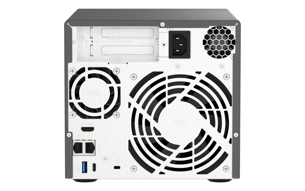 4bay QuTS Hero NAS Intel Pent Gold G7400