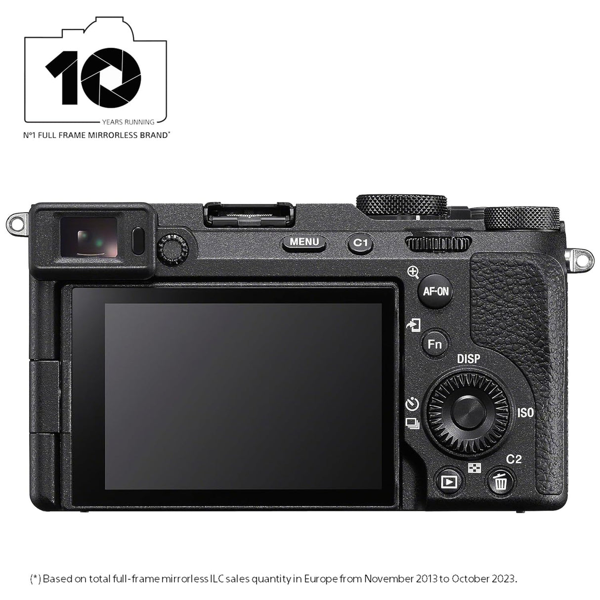Sony Alpha 7CII Cámara sin Espejo Full-Frame, compacta, 33 MP, autoenfoque en Tiempo Rea, 10 fps, grabación vídeos 4K, Pantalla táctil de ángulo Variable