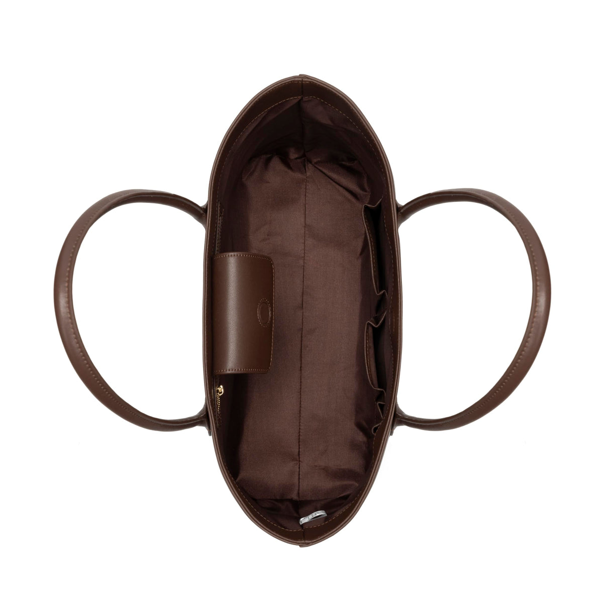 Carlheim, Gotland Genuine Leather collection, Olivia Genuine Leather Handbag (Brown)