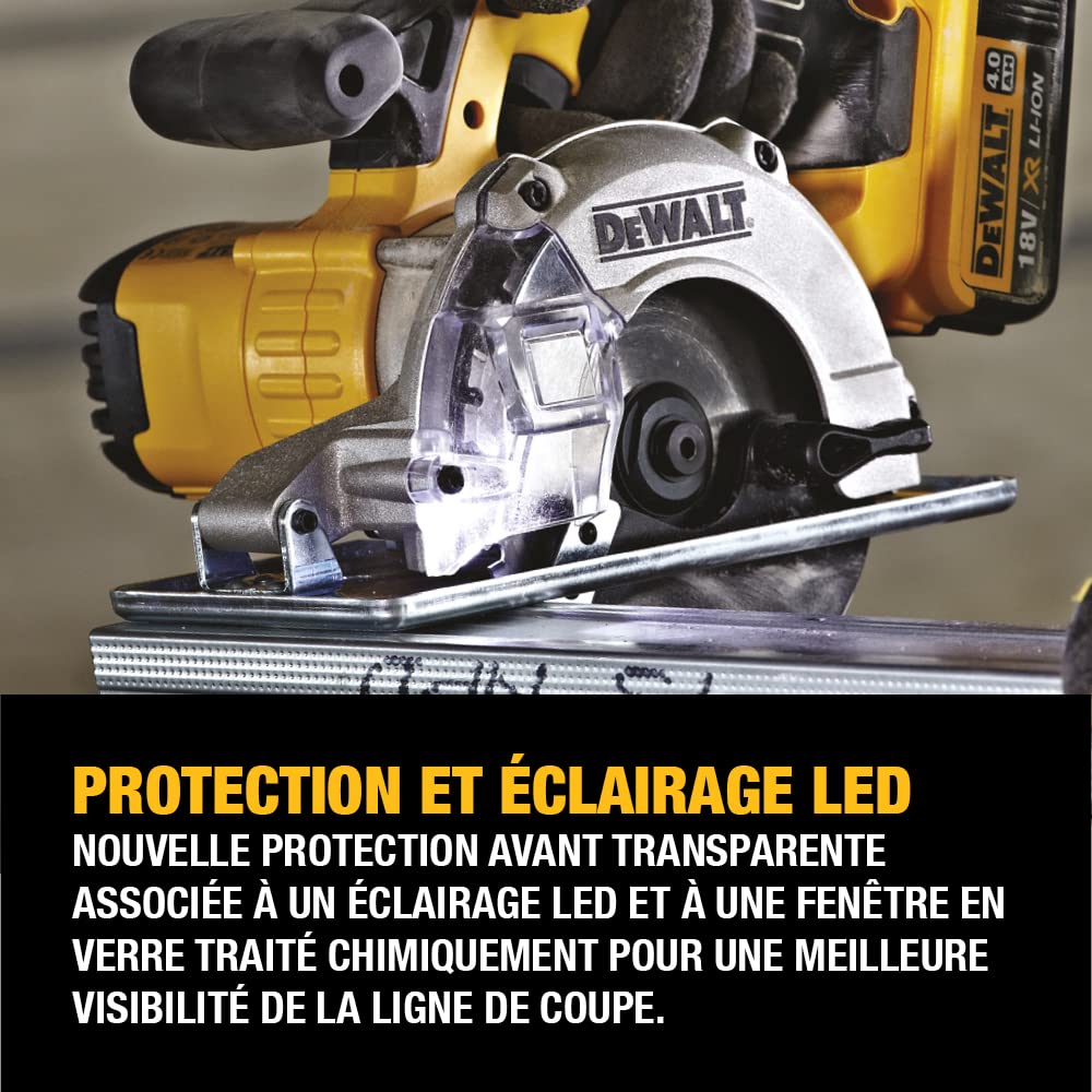 DEWALT DCS373N-XJ - Sierra Circular XR 18V Multicorte Ø140mm y 43 mm prof. sin cargador/batería
