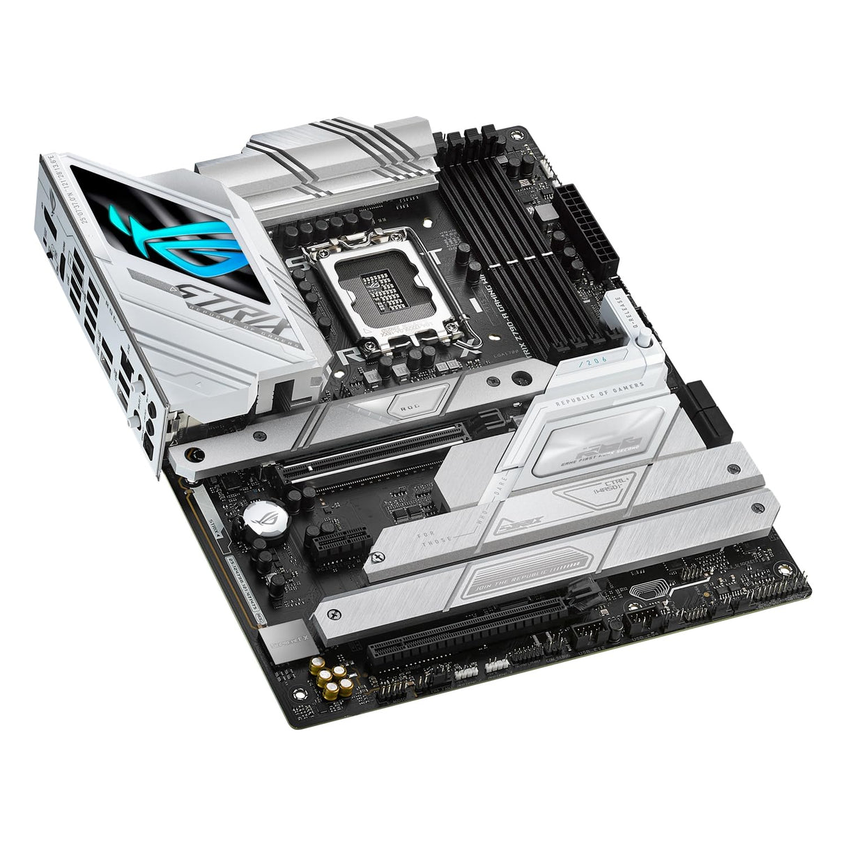 ASUS ROG Strix Z790-A Gaming WiFi II Placa Base Intel Z790, LGA 1700, DDR5, Conectores de Alimentación Duales ProCool II, PCIe 5.0, WiFi 7 y USB Alta Velocidad, 1 Puerto E/S, AEMP, 8000+ MT/S