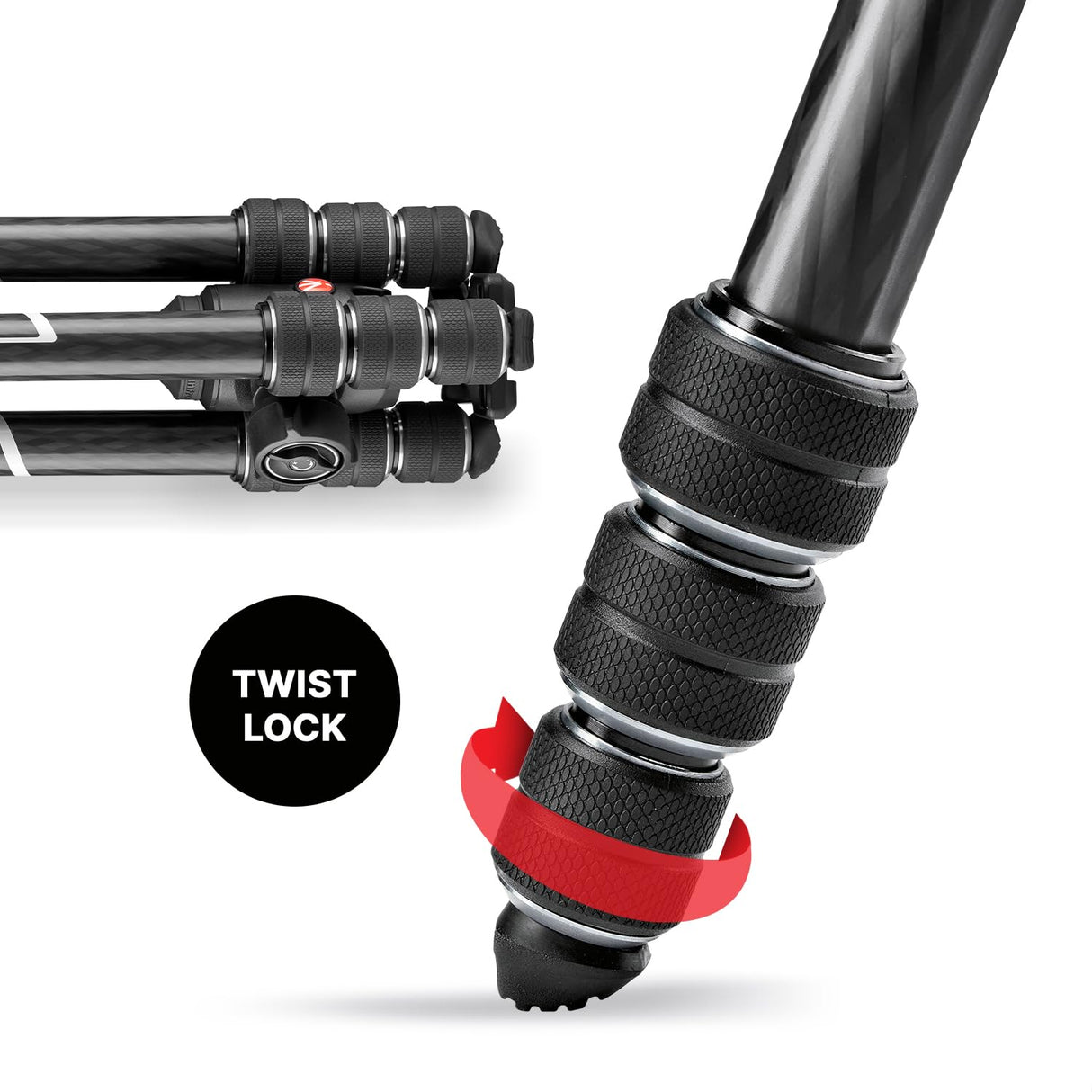 MANFROTTO Trépied MKBFRC4GTXP-BH Befree GT XPRO Carbone