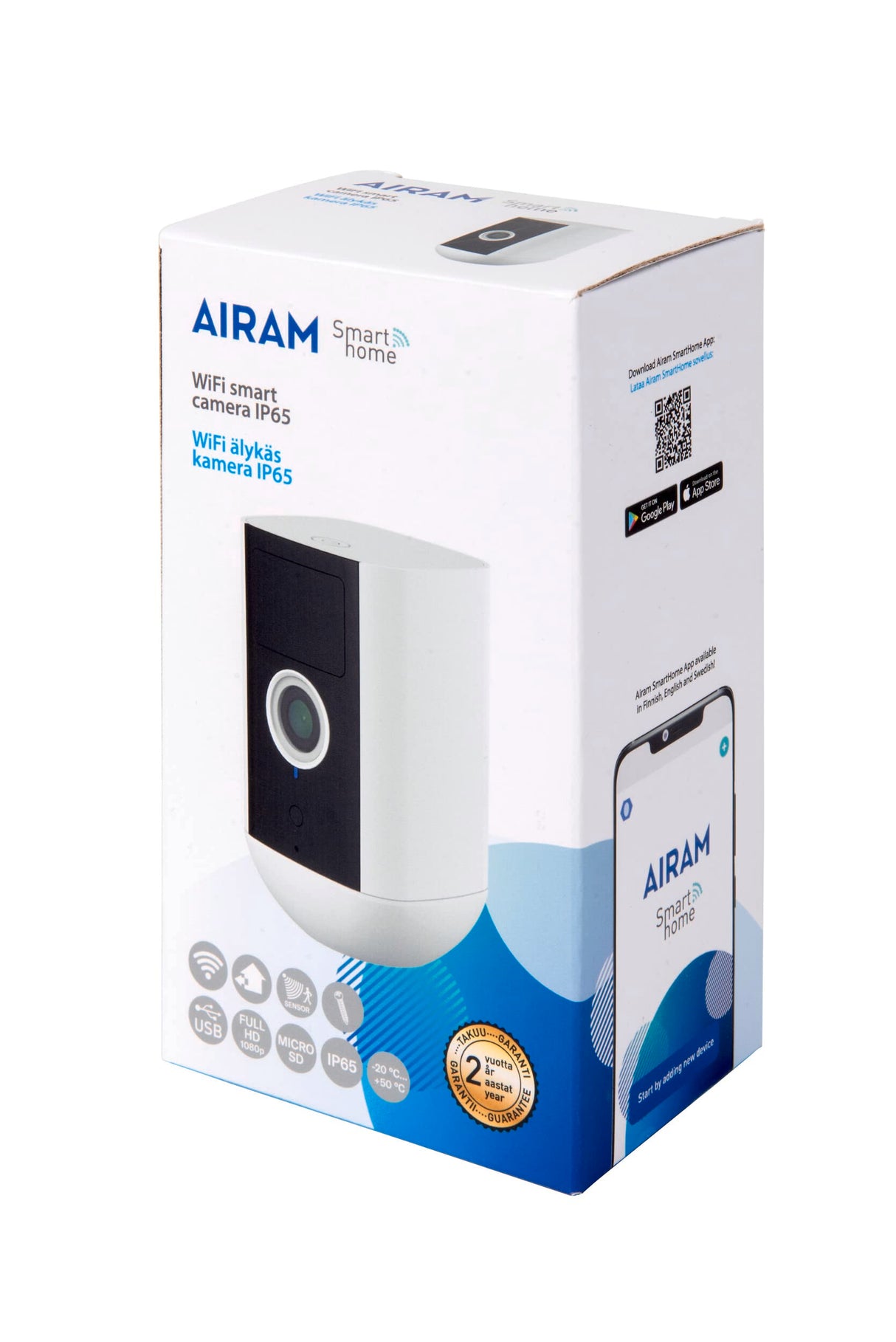 AIRAM Cámara Inteligente Aram P65 (Snap 6s)