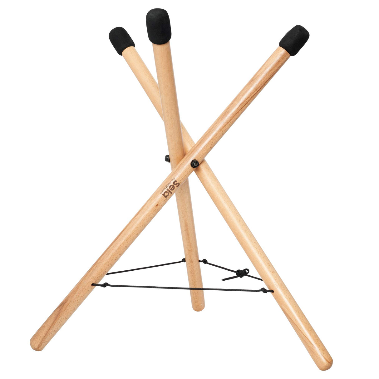 Sella SE 199 - Soporte para pana (tamaño mediano, plegable, madera de haya, altura regulable)