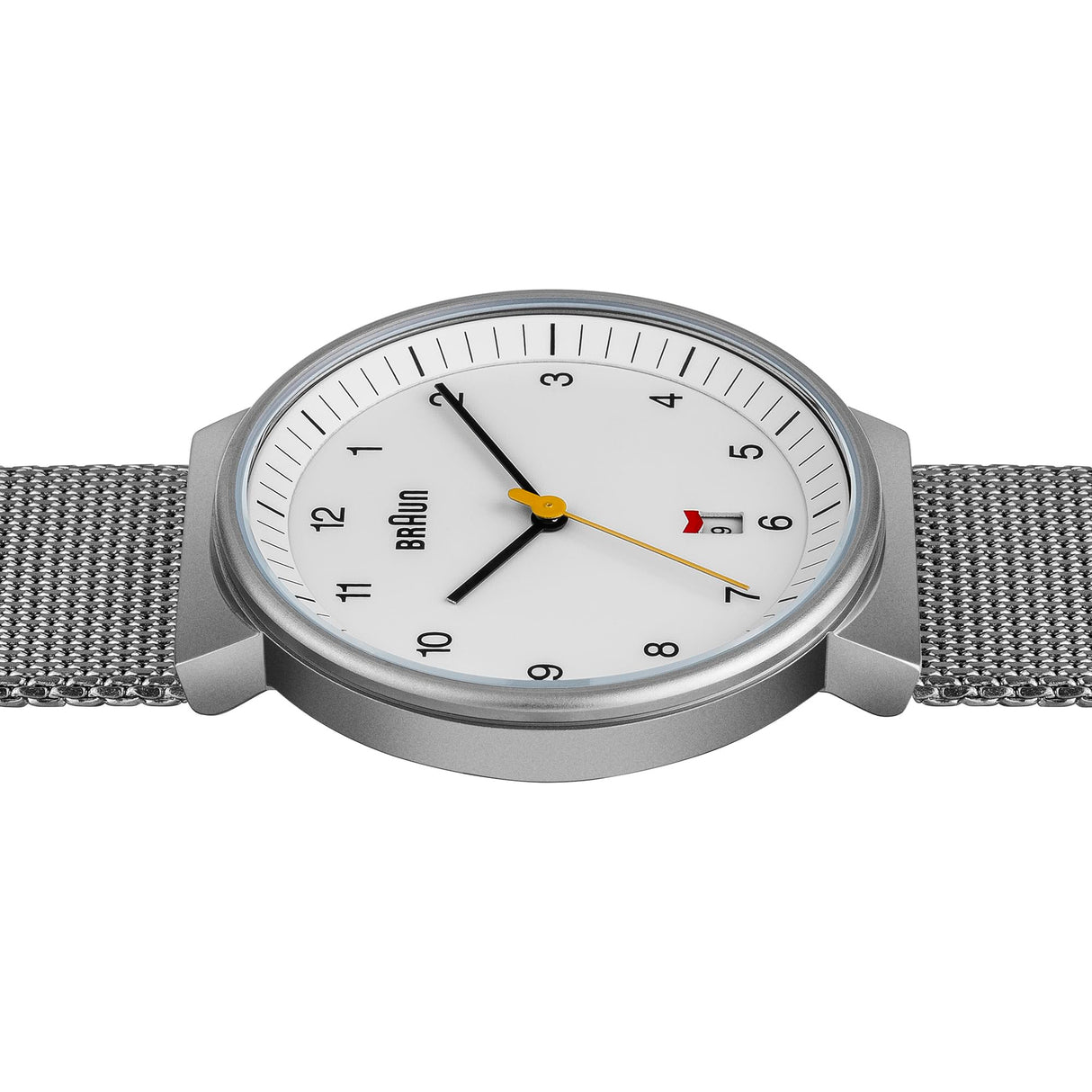Braun Classic Gent Reloj para Hombre Analógico de Cuarzo japonés con Brazalete de Acero Inoxidable BN0032WHSLMHG