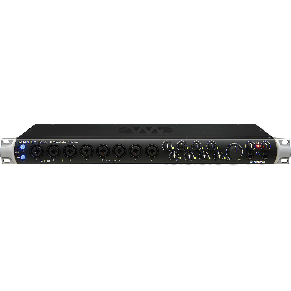 PreSonus Quantum 2626 Interfaz de Audio Thunderbolt 3, 26x26 con Software
