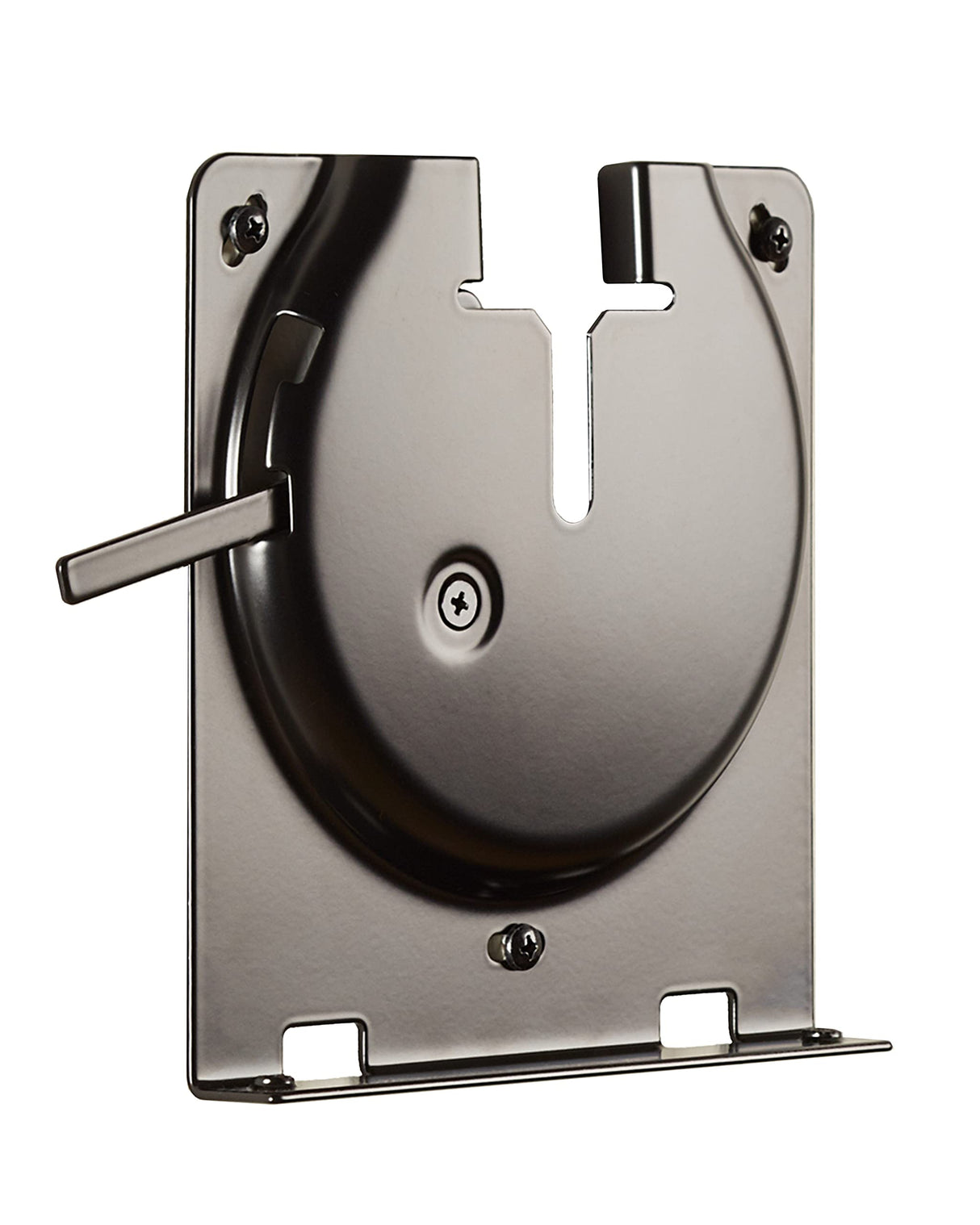 Sanus Soporte de Pared para Amplificador Sonos, diseño Negro Delgado con pestillo bloqueable para Mayor Seguridad, diseño de Soporte de Perfil bajo Que se Monta en Cualquier orientación, gestión de