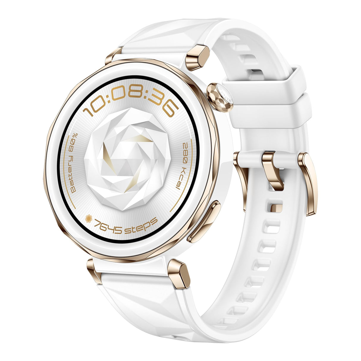 HUAWEI Watch GT 5 Pro 42mm Smartwatch, Silueta con Diseño Sofisticado, Monitorización de ECG, Experiencia Running y Ciclismo, Seguimiento de Salud, 7 Días de Duración, iOS & Android, GPS, Blanco