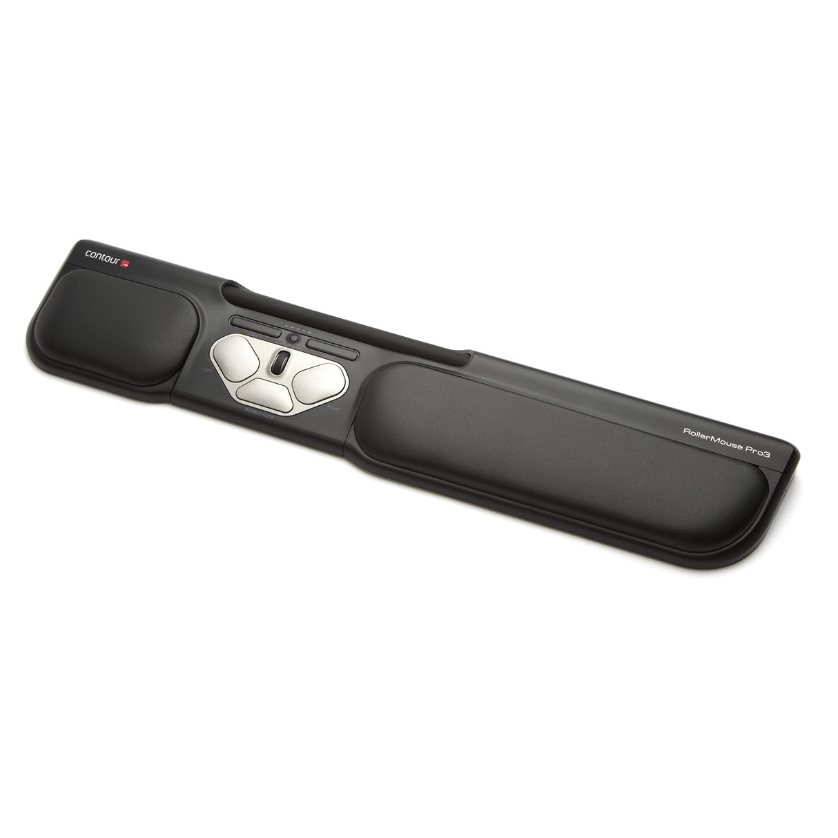 Contour Rollermouse Pro3 | Ratón rodante con Barra ergonómico | Ratón reposamuñecas con Cable | 8 Botones | 2400 dpi | para Windows y Mac